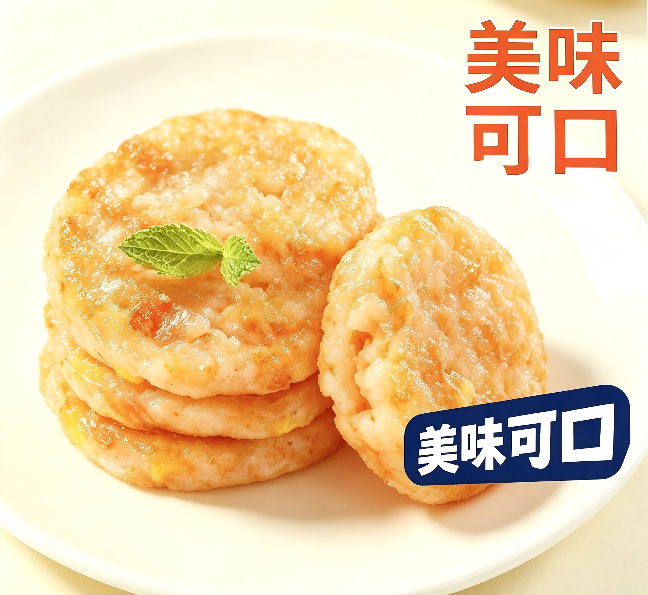 如东红芒虾饼