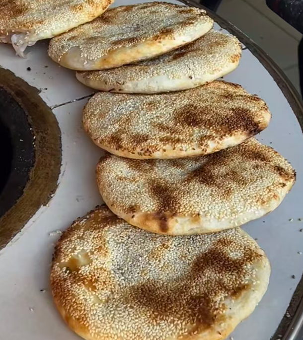 虾籽烧饼