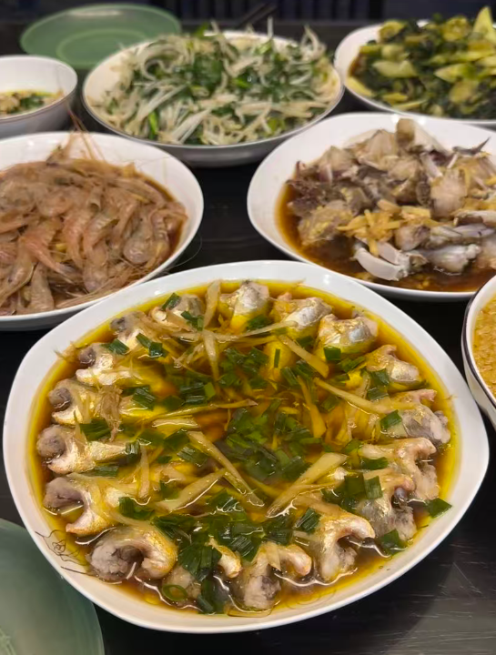 红芒虾饼